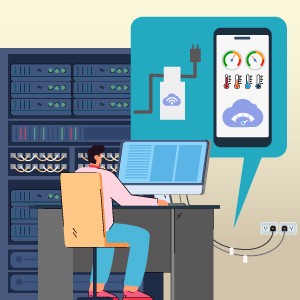 一般規格：用電管理系統－有線安裝智慧鉤表型系統（適用機房設備、大動力設備，公有雲版）logo圖